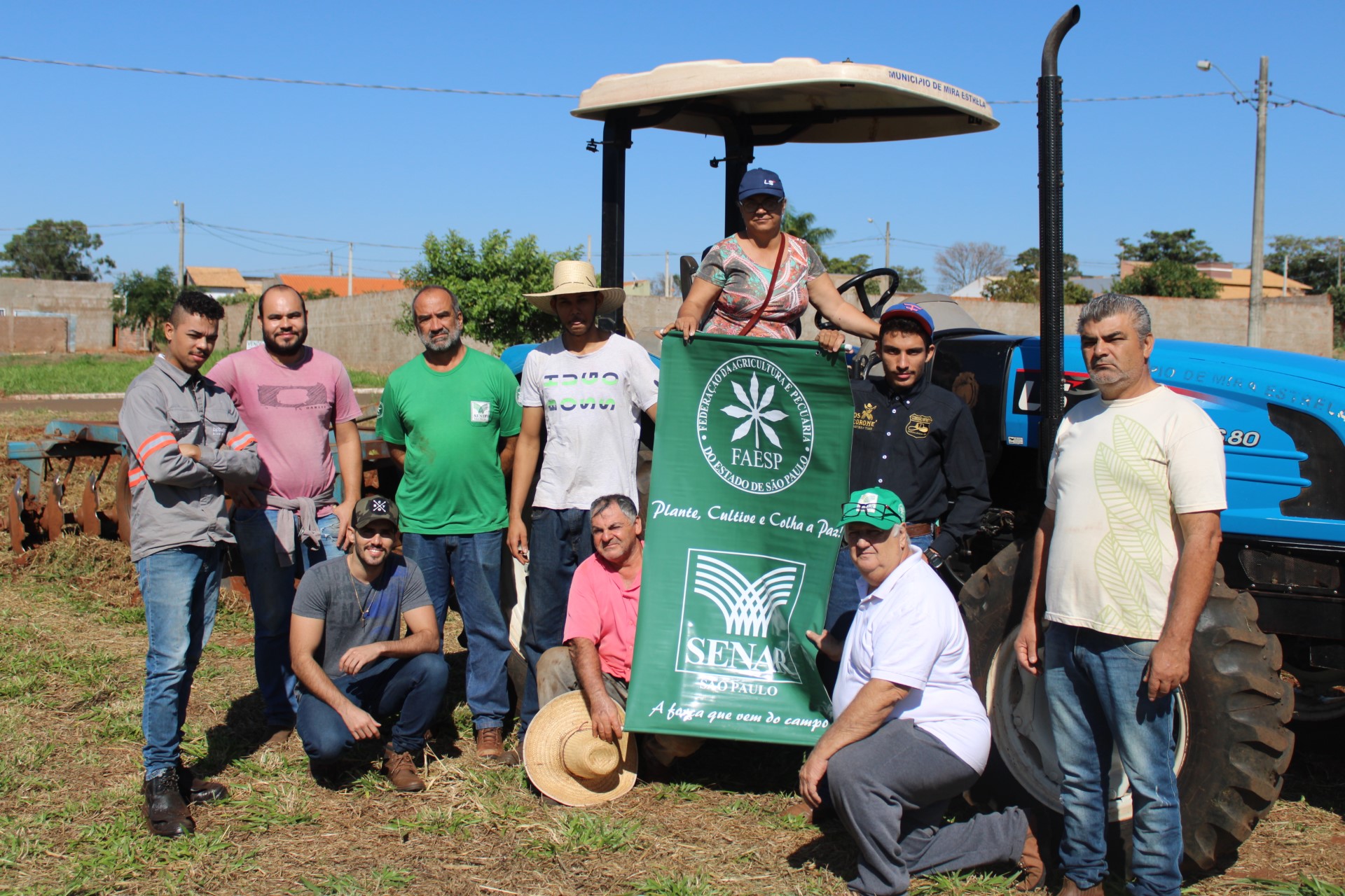 Finalizado curso de Operação e Manutenção de Tratores Agrícolas em Mira Estrela