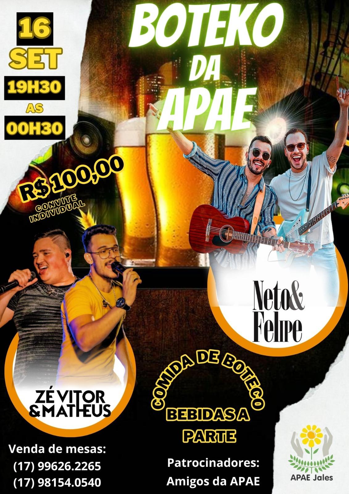 Jales - Boteko da APAE dia 16 de setembro