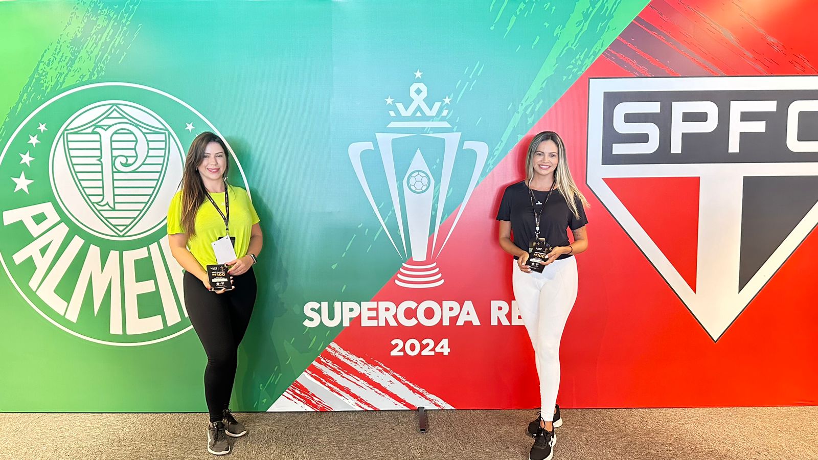 LUPO MARCA PRESENÇA NA SUPERCOPA REI 2024, ENTRE PALMEIRAS E SÃO PAULO, COM ATIVAÇÃO ENTREGUE PELA DELLO SPORT.