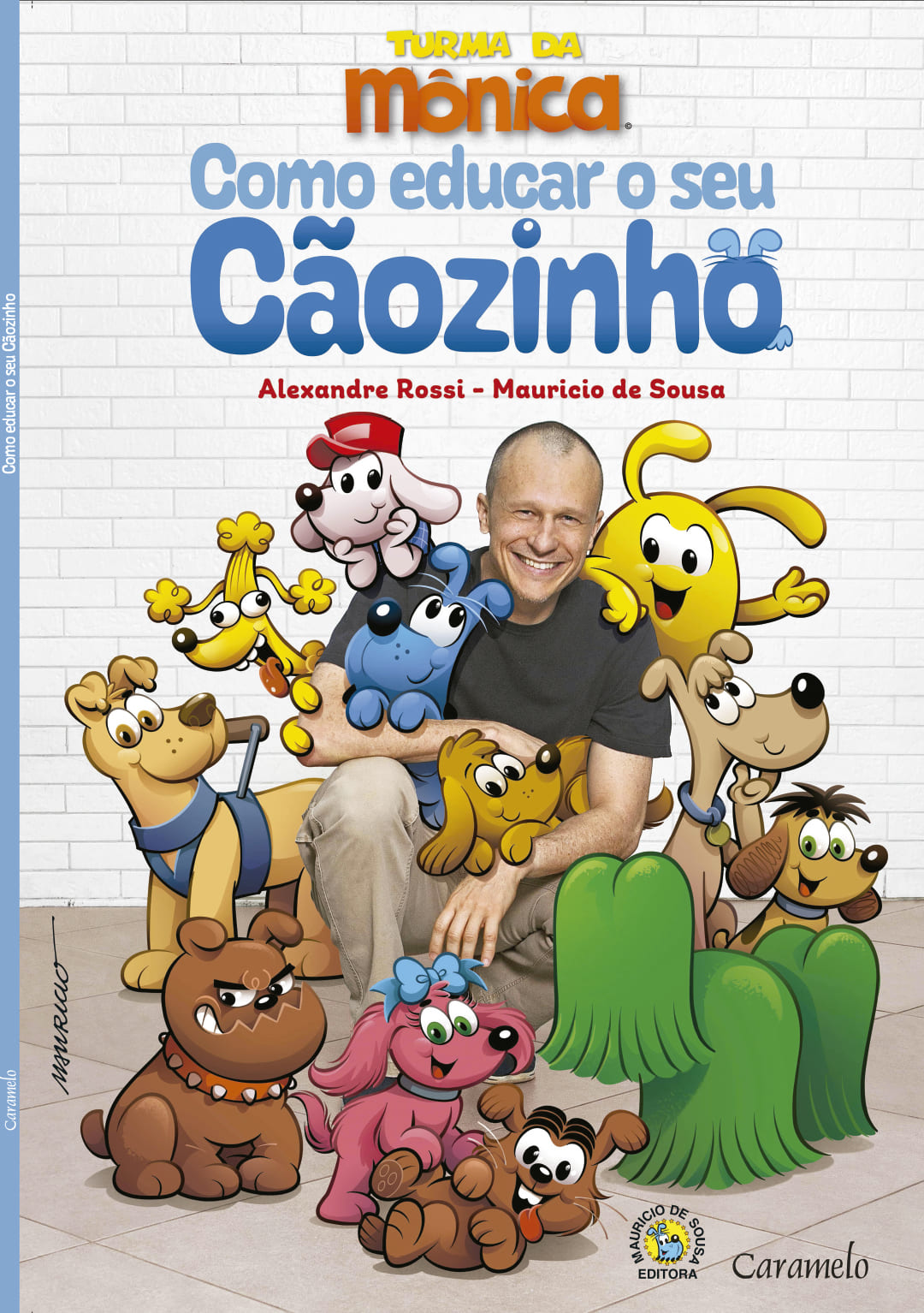 Mauricio de Sousa e o Dr Pet ensinam como cuidar de um cãozinho em novo livro