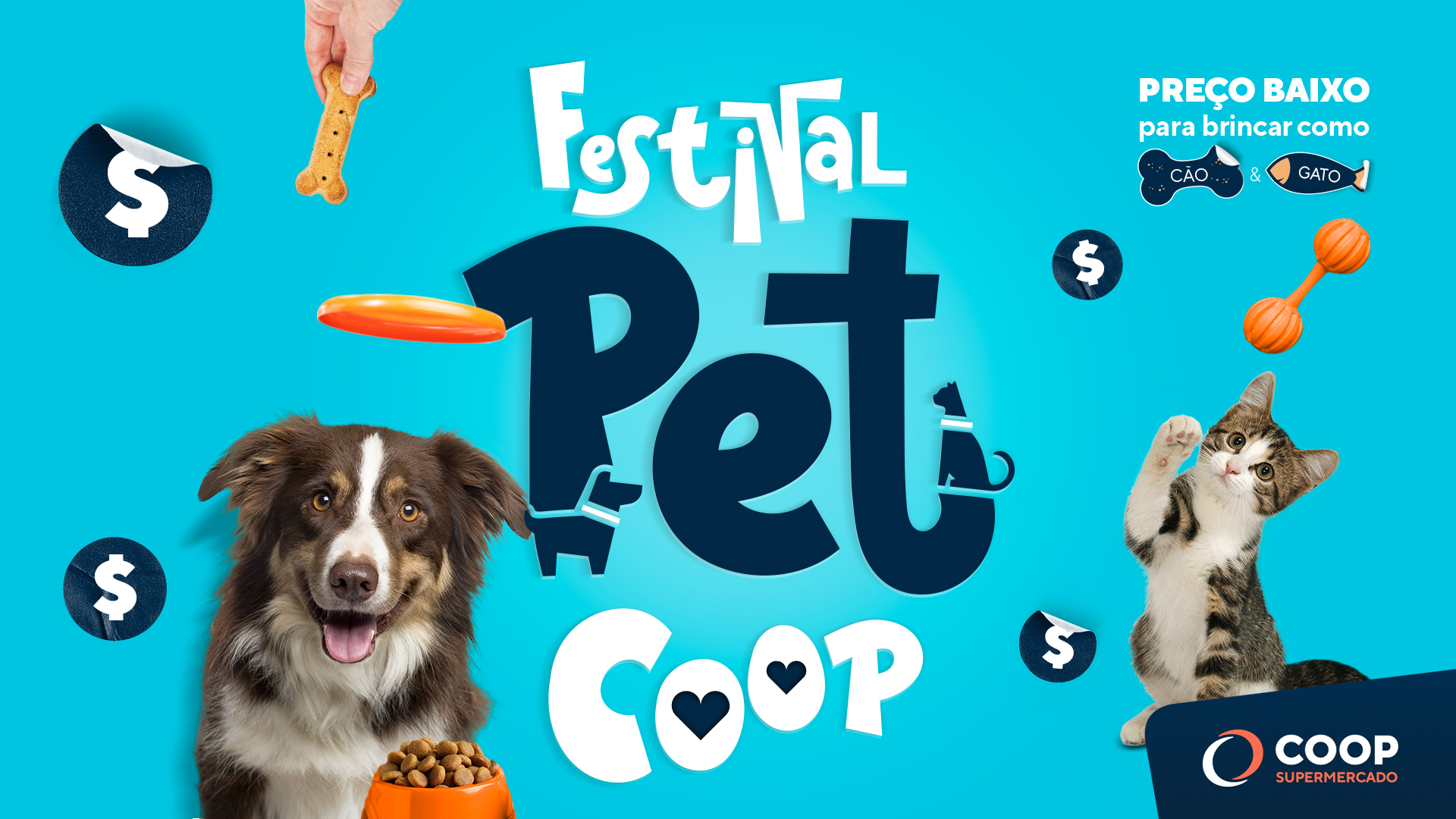 Para alavancar as vendas da categoria, COOP promove Festival do Pet