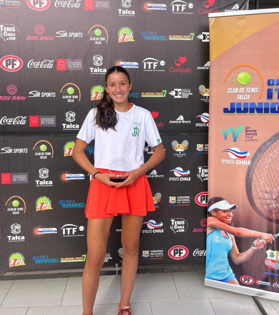 Isabeli Andreola conquista título de duplas femininas no ITF J30 de Talca, no Chile