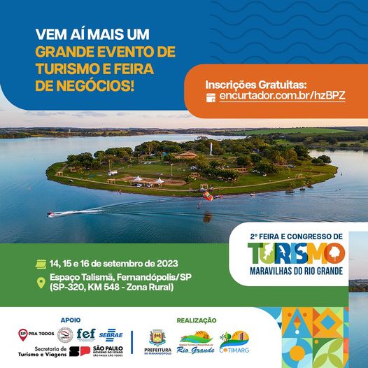 VEM AÍ MAIS UM GRANDE EVENTO DE TURISMO E FEIRA DE NEGÓCIOS