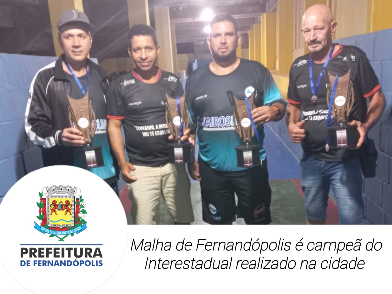 Fernandópolis é campeã do Interestadual de Malha realizado na cidade