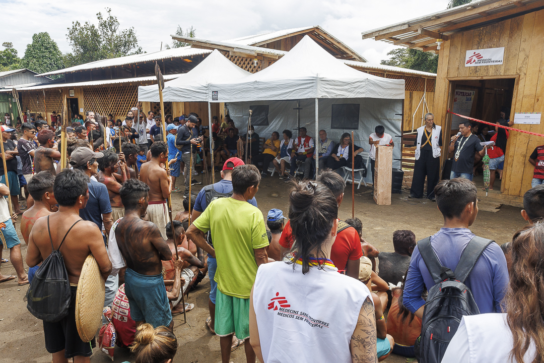 Com apoio de Médicos Sem Fronteiras, é inaugurada nova instalação para atendimento na Terra Indígena Yanomami