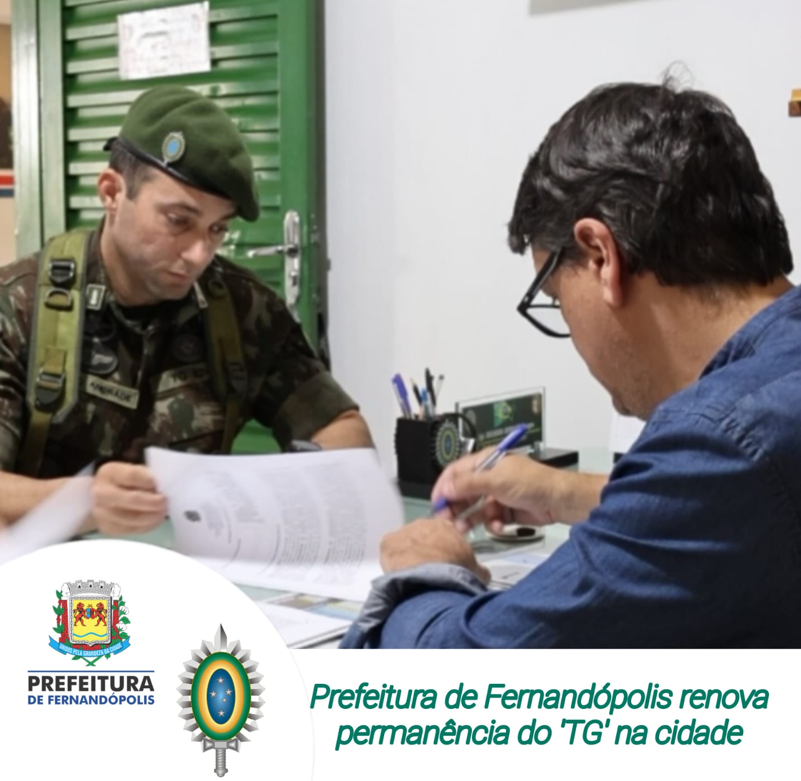 Prefeitura de Fernandópolis renova permanência do ‘TG” na cidade