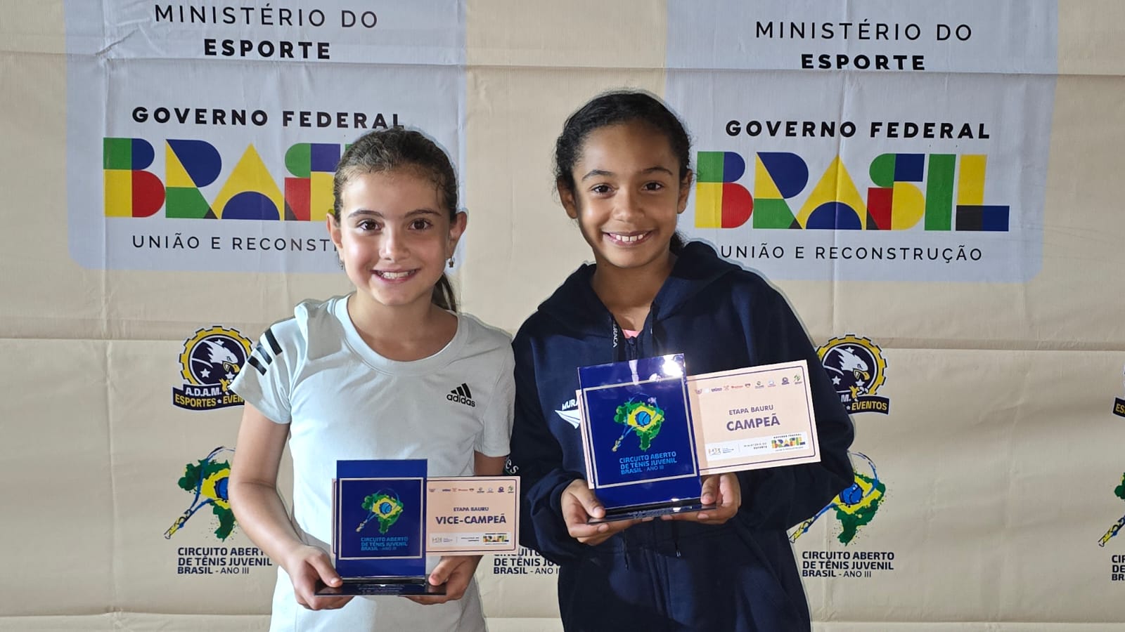 Bauru conhece os campões da 4ª etapa do Circuito Aberto de Tênis Juvenil do Brasil - ANO III