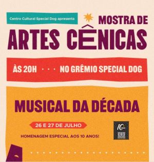 Centro Cultural Special Dog celebra 10 anos com apresentação de Mostra de Artes Cênicas