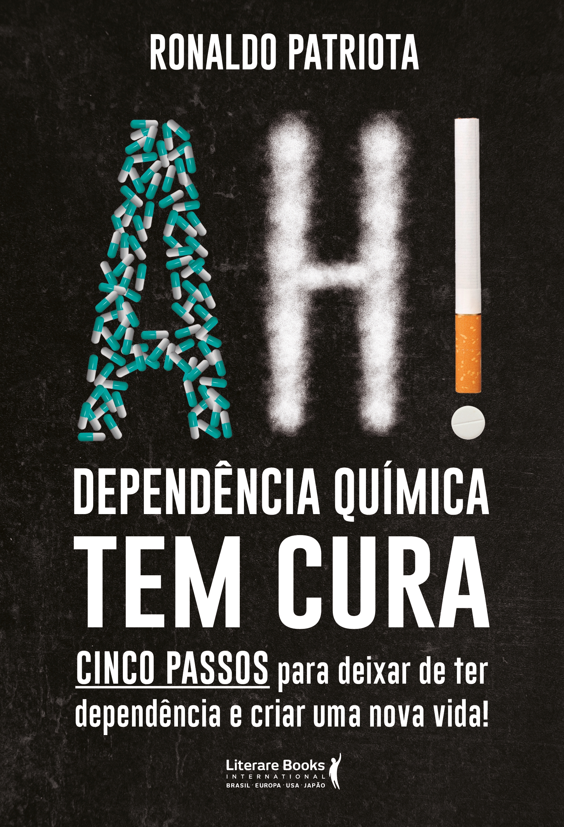 Livro oferece cinco passos para a cura da dependência química