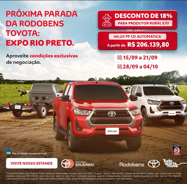 Rodobens participa da Expo Rio Preto 2024 com condições e ofertas exclusivas