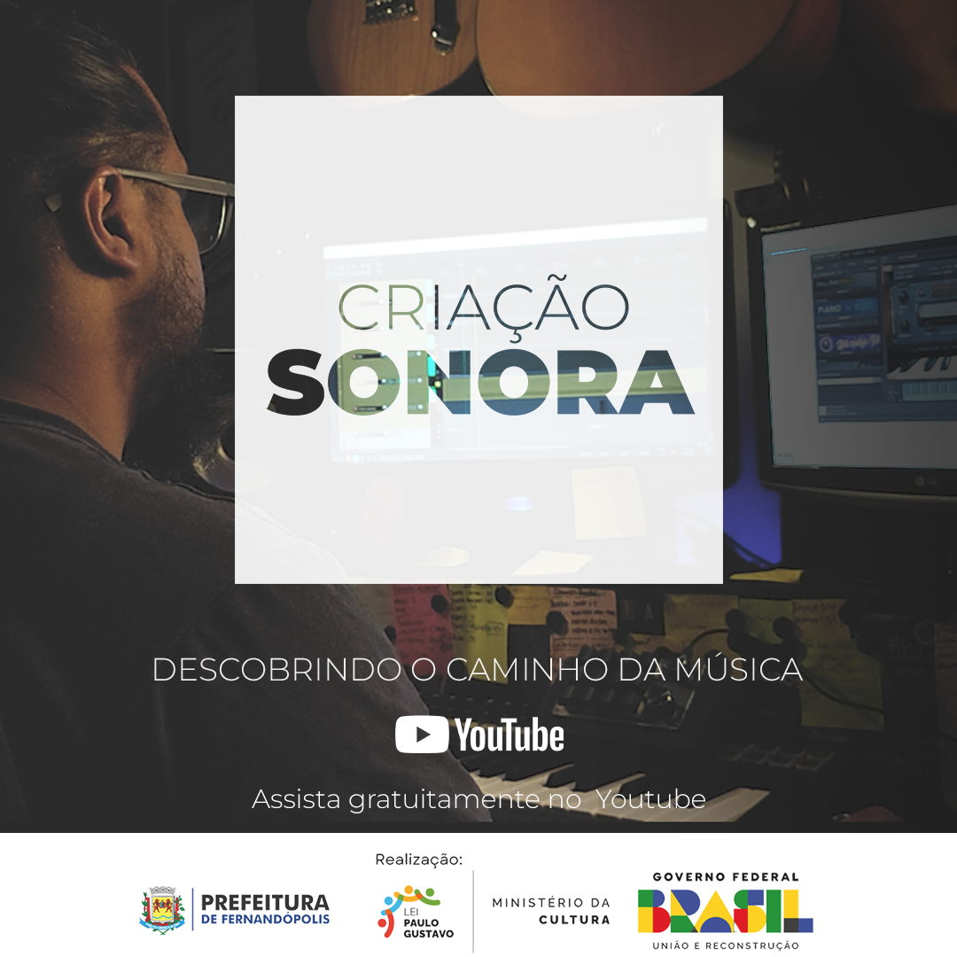 CRIAÇÃO SONORA, LANÇA DOCUMENTÁRIO, DESCOBRINDO O CAMINHO DA MÚSICA, Um Documentário gratuito para iniciantes