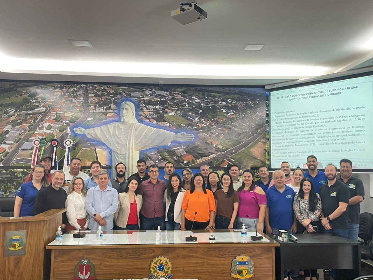 FÓRUM PERMANENTE DE TURISMO DA REGIÃO TURÍSTICA MARAVILHAS DO RIO GRANDE REALIZA SUA 61° REUNIÃO ORDINÁRIA NA CIDADE DE MERIDIANO