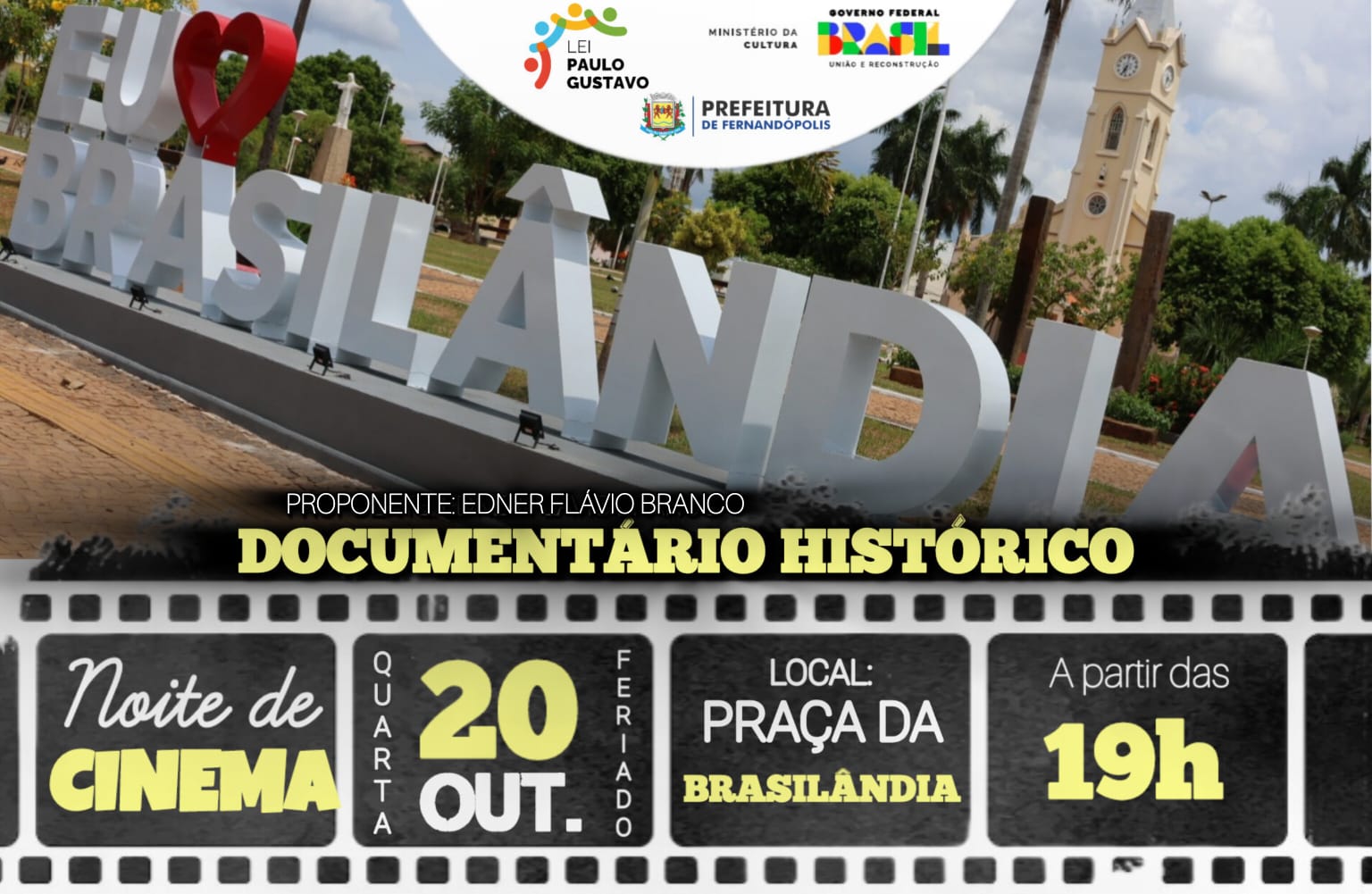 Nesta quarta, 20, tem exibição do documentário histórico sobre a Brasilândia