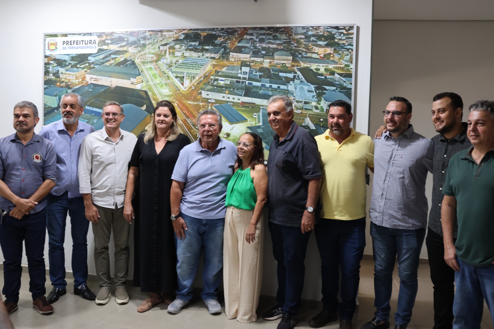 Carlão Pignatari visita Prefeitura de Fernandópolis