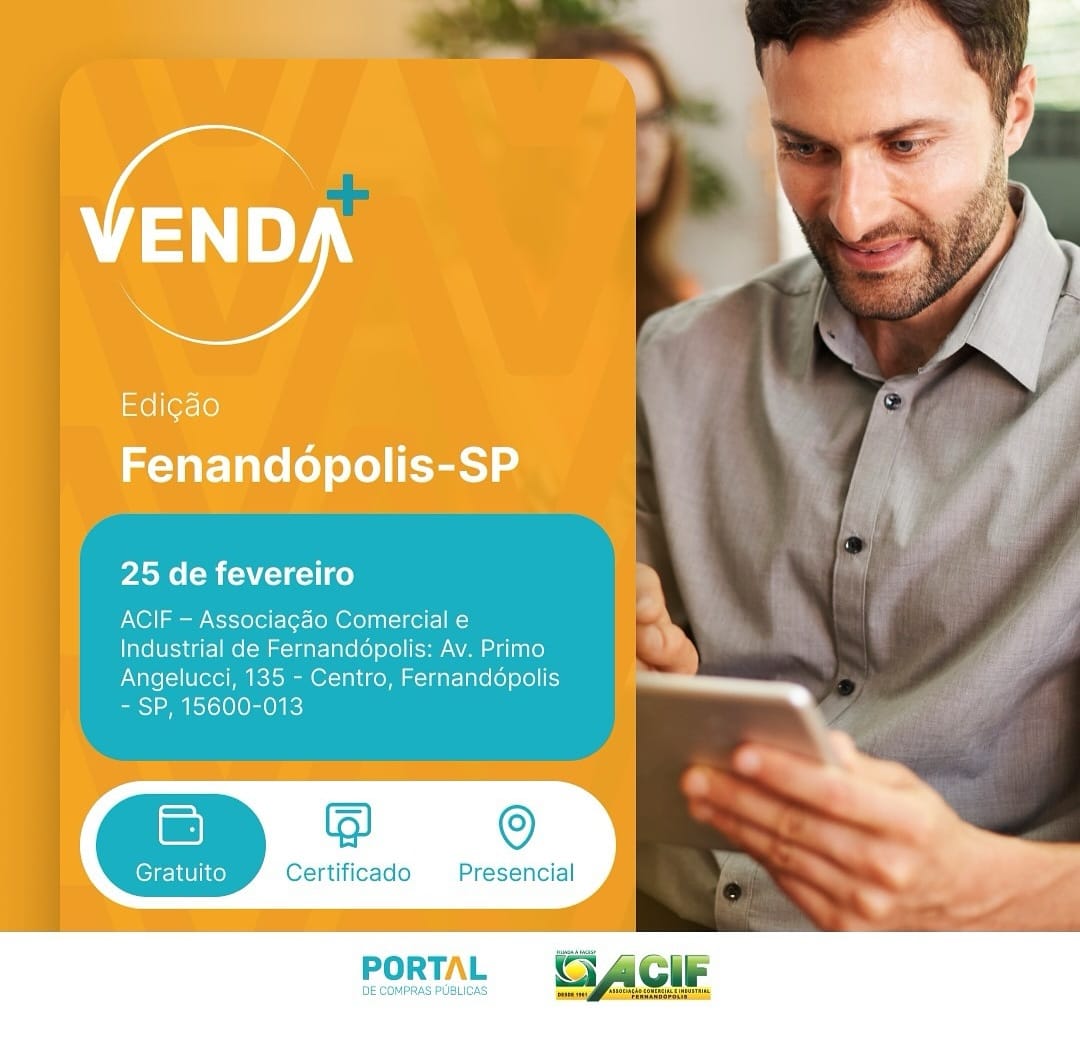 Venda Mais - Edição Fernandópolis: Oportunidade para Vender ao Setor Público