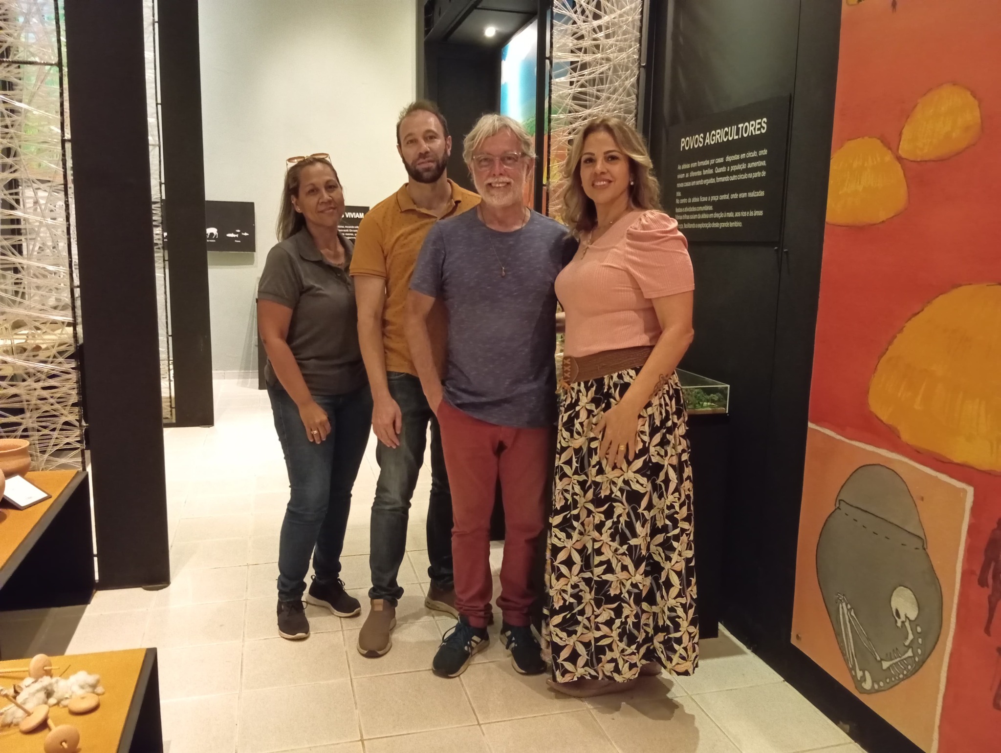 Reynaldo Damazio faz visita técnica no Museu Arqueológico Água Vermelha de Ouroeste