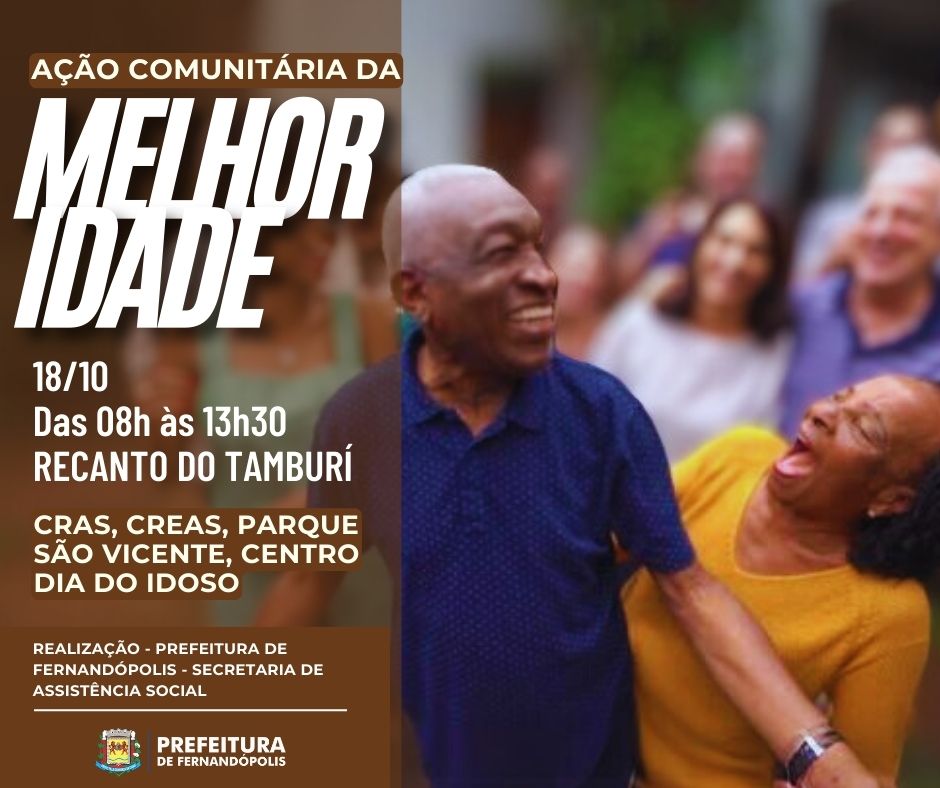 Assistência Social da Prefeitura prepara festividades em comemoração ao mês dos idosos