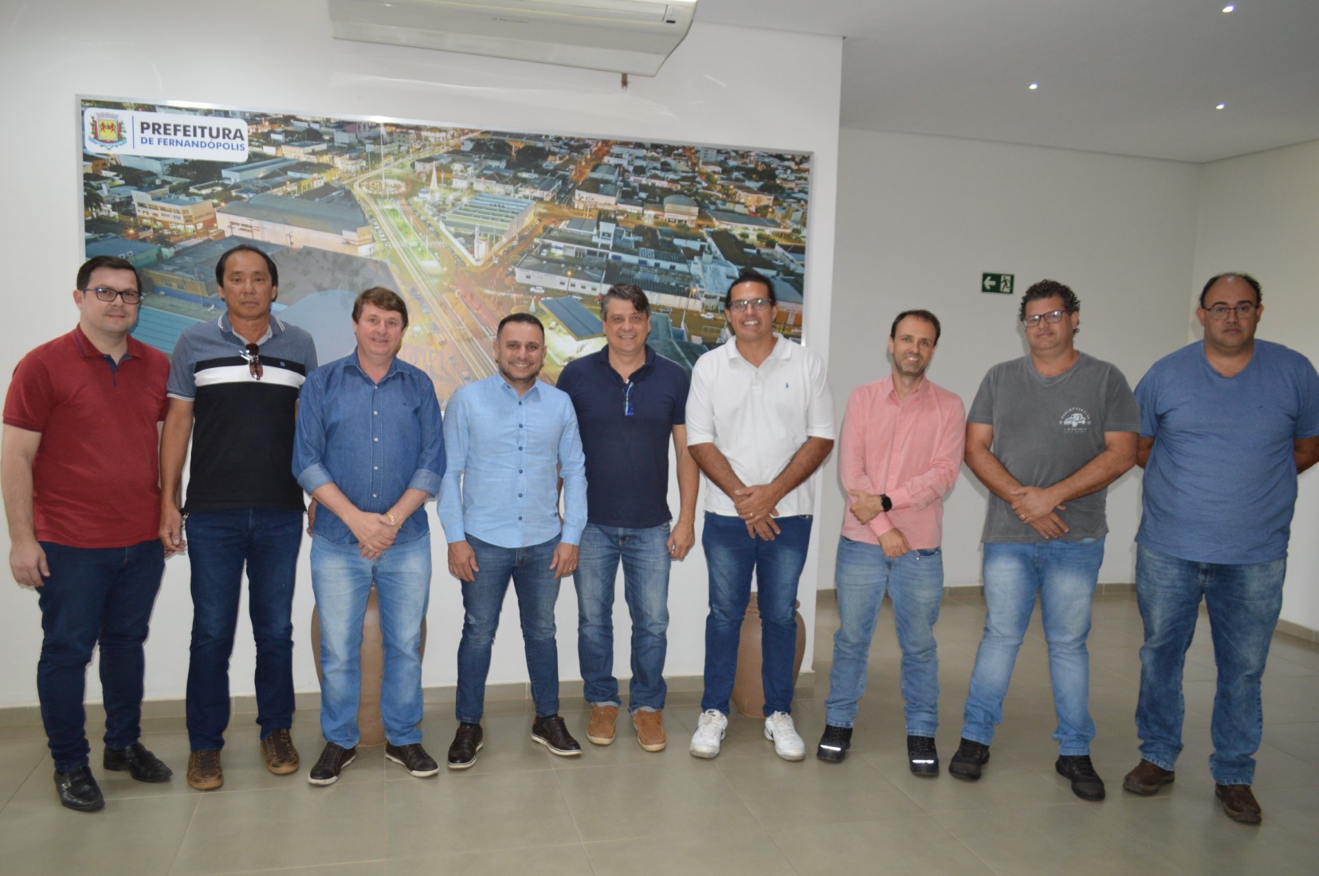 Diretor regional da Sec. Est. de Governo e Relações Institucionais visita Fernandópolis