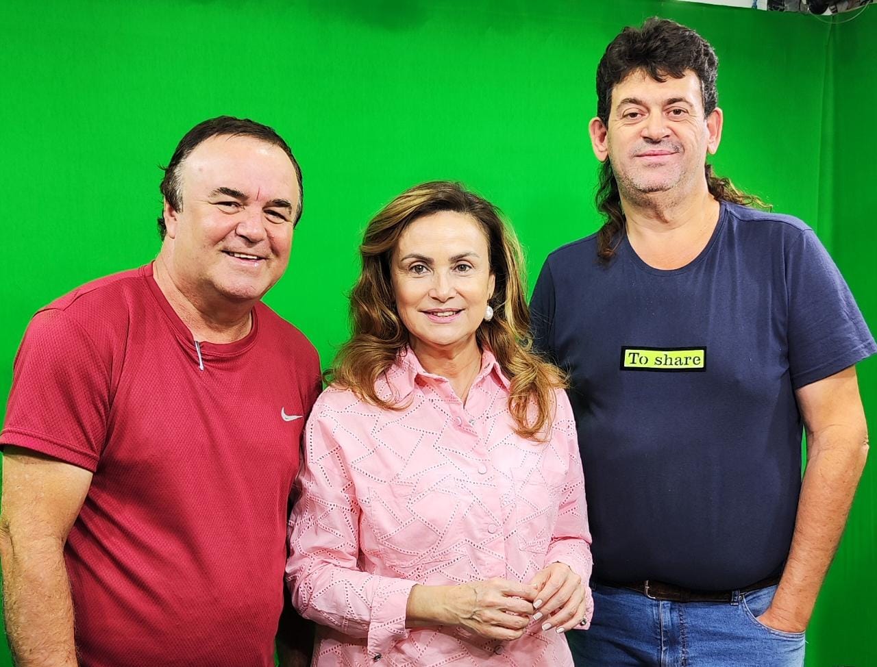 Deputada Estadual Analice Fernandes visita estudios da TV Canal Dez Fernadópolis