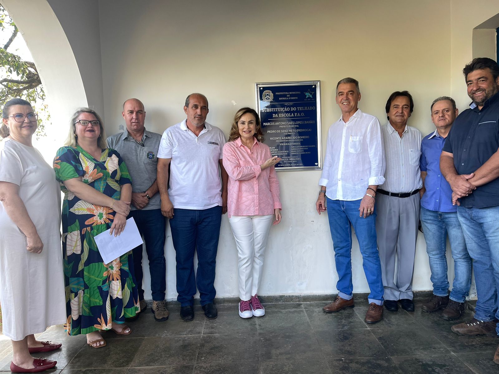 Escola FAO em Estrela inaugura reforma com apoio da deputada estadual Analice Fernandes