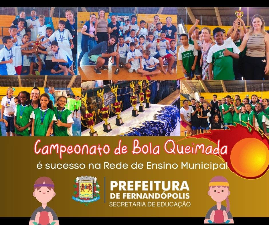 Campeonato de ‘Bola Queimada’ é sucesso na Rede Municipal de Ensino