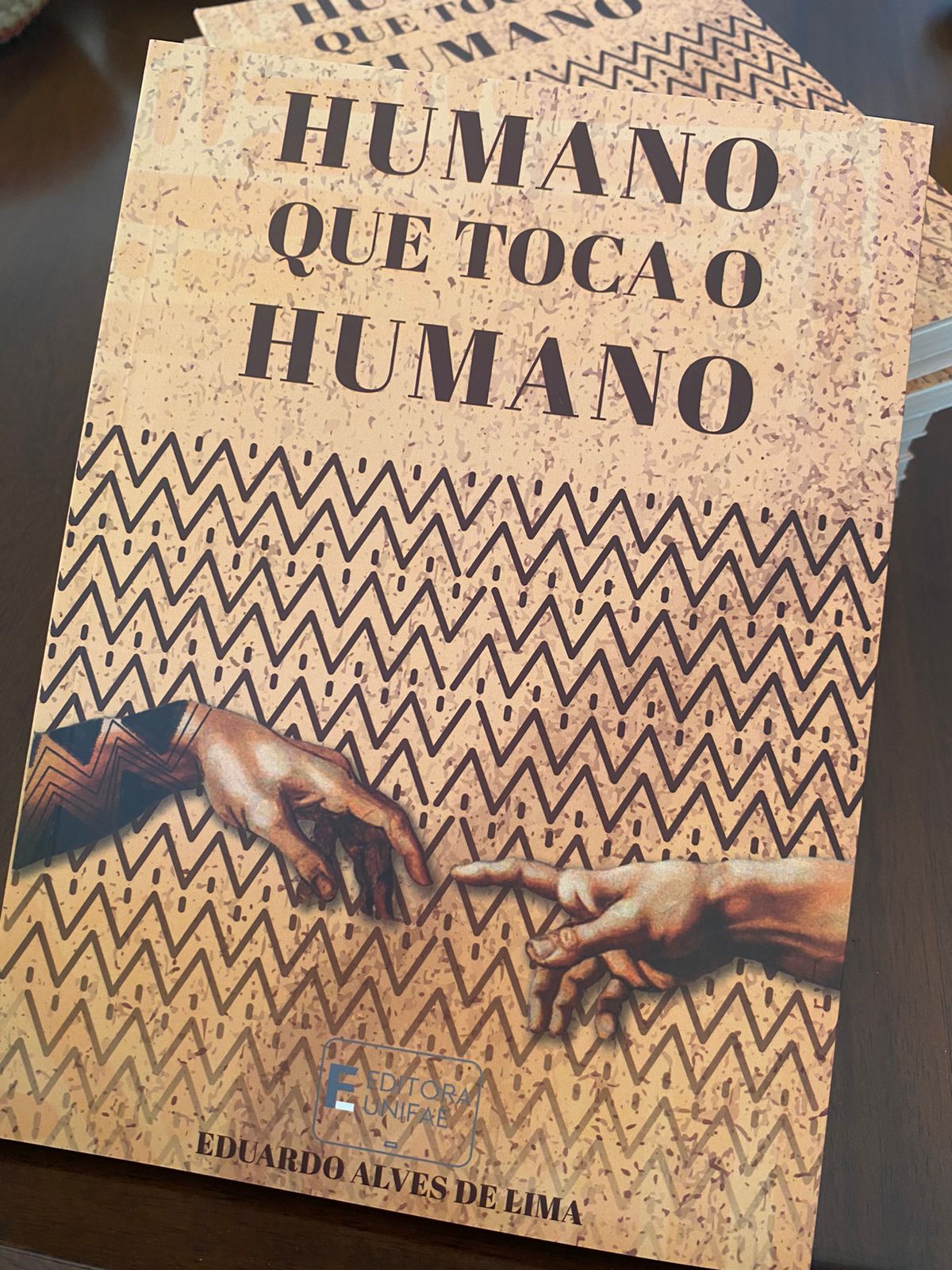 Padre Eduardo Lima lança seu primeiro livro “HUMANO QUE TOCA O HUMANO.