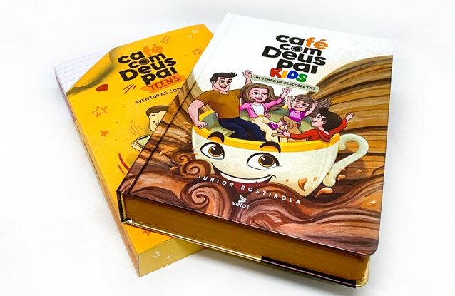 Café com Deus Pai: o livro mais vendido do Brasil ganha versão Kids e Teens para 2024 e traz uma mensagem para cada dia do ano