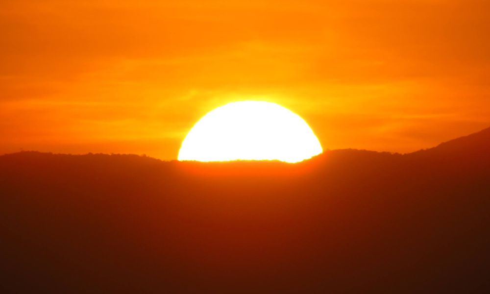 Temperaturas acima da média em 2024: 